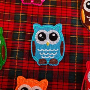 Owl Patch - Blue