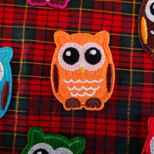 Owl Patch - Orange