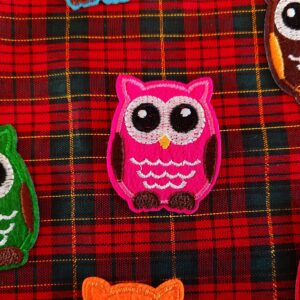Owl Patch - Pink